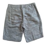 Banana Republic  | Women's Plaid Linen Bermuda Shorts Size 4 New with Tag Flawed Photo 1