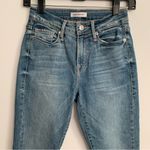 Good American EUC Good Legs Ankle Skinny Tassel Hem Jeans Size 0/25 Photo 4