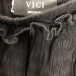 VICI Off-shoulder Ruffled Crop Babydoll Blouse Photo 2