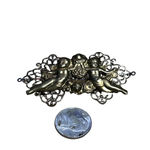 Women's Unbranded Cherub Brooch One Size Silver Gold Photo 2