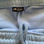 The North Face Light Blue Fleece Shorts EUC Photo 3
