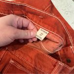 BDG  High Rise Split Hem Jeans Orange SIZE 27 Photo 5
