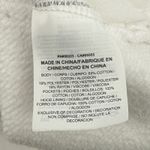 Nike Women Logo Graphic Hoodie Sweatshirt White Rose Gold Metallic Swoosh Medium Photo 8