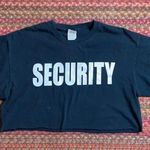 Gildan SECURITY DOUBLE SIDED GRAPHIC CROP TEE Photo 0