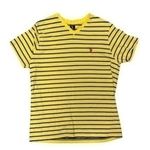 U.S. Polo Assn. Yellow and Blue Striped Tee Photo 0