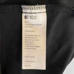 FIGS Scrub Top Black Technical Collection V Neck Single Pocket Sz S EUC HAS LOGO Photo 8