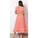 Cleobella Hannah Maxi Dress In Blossom Block Print Dress Sz. S Photo 2