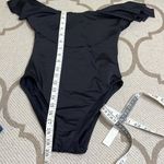 Trina Turk  WOMEN'S MONACO OFF THE SHOULDER RUFFLE ONE PIECE SWIMSUIT Photo 6