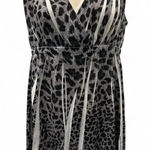 Jane Ashley Black and Gray Midi Sundress Photo 0