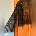 Scala Black Sequin Shawl Photo 3