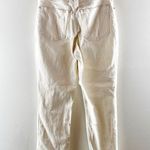 Abercrombie & Fitch Abercrombie The 90's Straight Curve Love Ultra High Rise Jeans Cream 6 Petite Photo 6