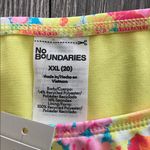 No Boundaries NO BUNDARIES Yellow Floral Bikini Size XXL Photo 1
