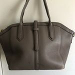 J.Crew Large Light Brown Leather Trapeze Tote Photo 1