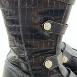 Vintage DC Animal Print 361347 Black Leather Snow Boots Women’s Black Sz 7.5 Photo 14