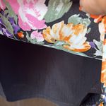 Hello Molly NWT  Friendly Banter Dress Black Floral Size 4 Photo 8