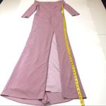 After Six  Wide Bateau Neck Crepe Evening Dress XS Photo 3