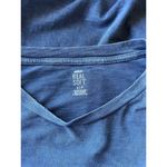 Aerie  Blue Leo Short Sleeve Crop Top Photo 4