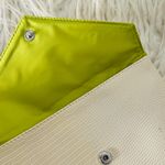 Ipsy Ivory Faux Snakeskin Glam Cosmetic Bag Photo 2