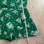 Ann Taylor Loft Women’s Green Floral Romper Size 2 Photo 8