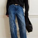 L'Agence NWT L’AGENCE Brooklyn High-Rise Straight-Leg Cargo Jeans Size 28 Photo 0