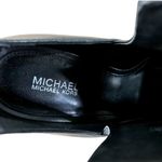 Michael Kors MICHAEL Lawson Open Toe Leather Bootie Sz 9 Black High Heel Holiday Photo 7