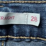 Levi Strauss & CO. Levis Classic Straight Blue Jeans Womens 28 Denim Casual Workwear Everyday Photo 4