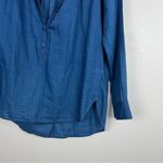 J.Crew Long Sleeve Blouse Blue Sz 00 Photo 1