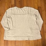 J.Jill Heather Beige Cotton Blend Crewneck Photo 2