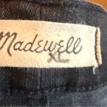 Madewell  Womens 9"‎ High Rise Skinny Size 35 Black Jeans Streetwear Grunge Photo 7