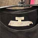 Pilcro Anthropologie’s  Charcoal Gray Women's Sweatshirt size Medium Photo 6