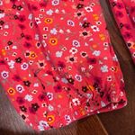 Gap long sleeve ditsy floral peasant dress with pockets size small NWT Photo 4