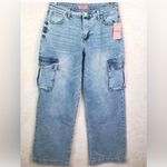 Juicy Couture  Light Blue Cargo Jeans Size 7 Photo 1