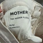 MOTHER NWT 26 Crystal Gray The Insider Flood Pants Designer Comfy Premium Denim White Photo 6