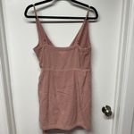 Free People Call It Simple Love Wrap Mini Dress Blush Pink Size Medium Cotton Photo 1