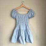 SheIn  Blue Tiered Mini Dress Size XS Photo 2