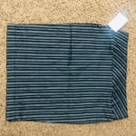 Mixxed26 Women's Pinstripe Pencil Straight Stretch Skirt‎ Black White Large NWT Photo 0