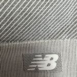 New Balance  Striped Black and Gray Sports Bra Photo 3