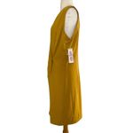 Nanette Lepore  Grooving Gold Blazer Dress Mustard Yellow Sleeveless Size 10 NWT Photo 7