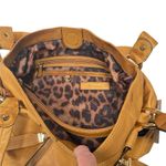 B. Makowsky Tan East West Sadie Pocket Shopper Caramel Leather Shoulder Bag NWT Tan Size XL Photo 9