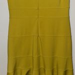 Carlisle  Sleeveless Fit & Flare Dress Chartreuse Women’s Size 10 Photo 7