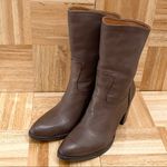 SARTORE Paris Taupe Ginger Grigio Boots Size 36 1/2 Photo 1