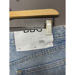 BDG Shorts Womens 29 Light Wash Tomgirl Mid Rise Denim Distressed Button Fly Photo 3