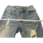 RESFEBER WOMEN'S RIPPED BOYFRIEND JEANS CUTE DISTRESSED SKINNY JEANS SIZE 4 Blue Photo 6