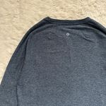 Lululemon Top Long Sleeve Crewneck Heathered Blue Photo 4
