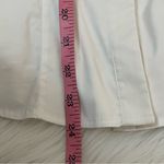 Akris Punto  Cotton Stretch Cream Button Down Shirt Mesh Detail Sleeves S Photo 7