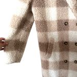 Saylor Sarina Faux Sherpa Checkered Jacket Large Photo 3