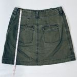 Abercrombie & Fitch Utility A-Line Mini Skirt - Olive Green - 0 Photo 10