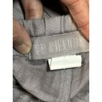 CP Shades 100% Linen Wide Leg Shorts XS Lilac Gray Elastic Waist Pockets Photo 5