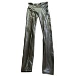 Spanx  Faux Leather Leggings High‎ Waist Black Shiny Stretch Womens XS Photo 1