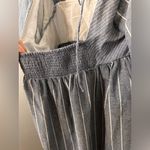 Free People  Gigi Puff Sleeve Tunic Top Striped Boho Peasant NWOT Photo 2